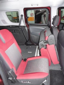 Fiat Doblo podrt dvojni sedež